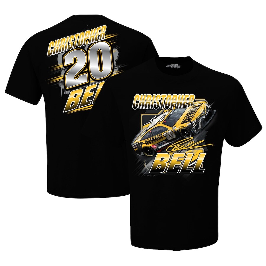 Футболка с коротким рукавом Joe Gibbs Racing Team Collection Christopher Bell, черный
Футболка с коротким рукавом Joe Gibbs Racing Team Collection Christopher Bell, черный