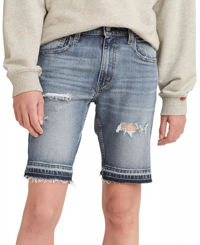 Мужские джинсовые шорты Flex 412 Slim Fit с 5 карманами и шириной 9 дюймов Levi's, синий
Мужские джинсовые шорты Flex 412 Slim Fit с 5 карманами и шириной 9 дюймов Levi's, синий