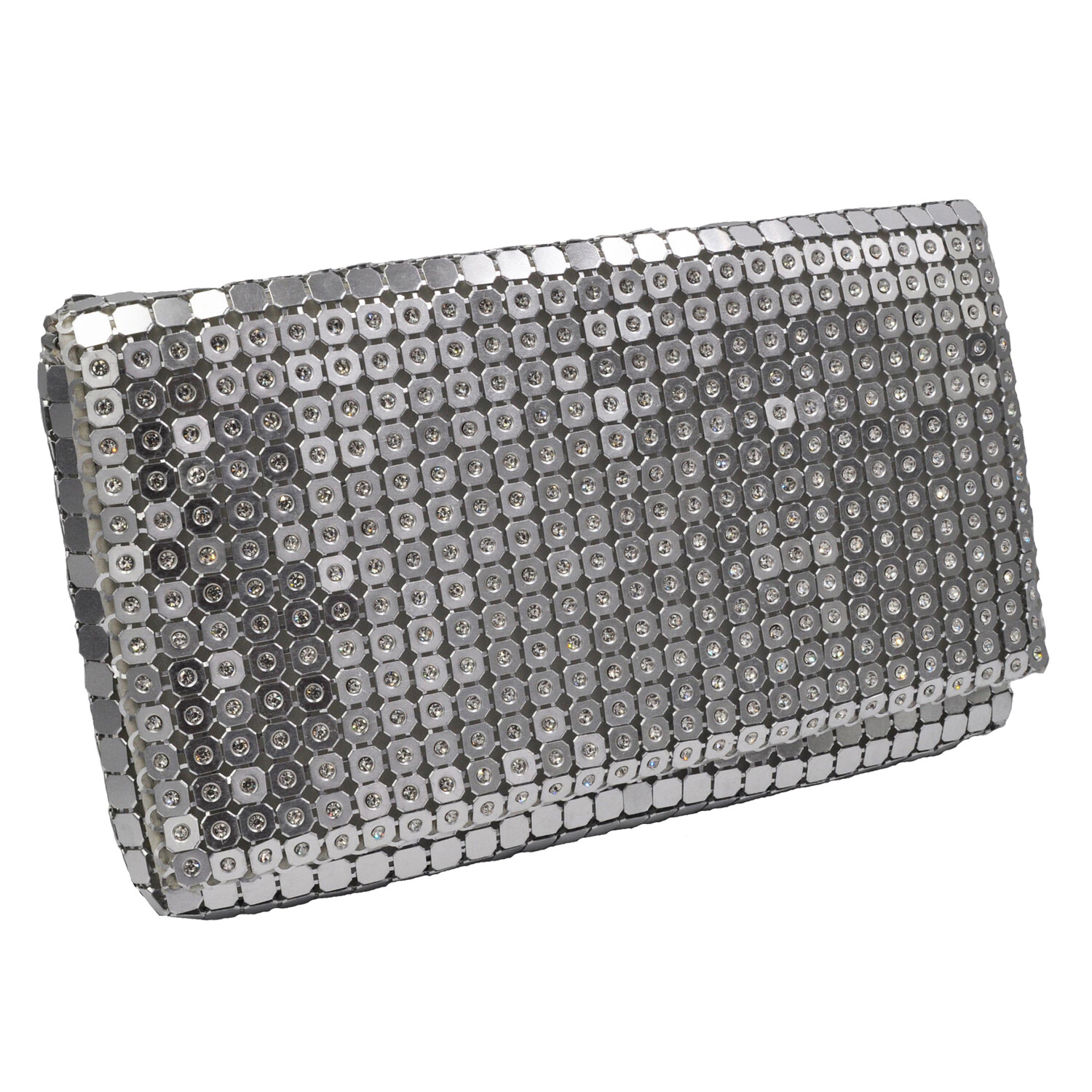 Сумка Steuer Modeschmuck Steuer Abendtasche Metall Plättchen mit Kristallen, серебряный
Сумка Steuer Modeschmuck Steuer Abendtasche Metall Plättchen mit Kristallen, серебряный