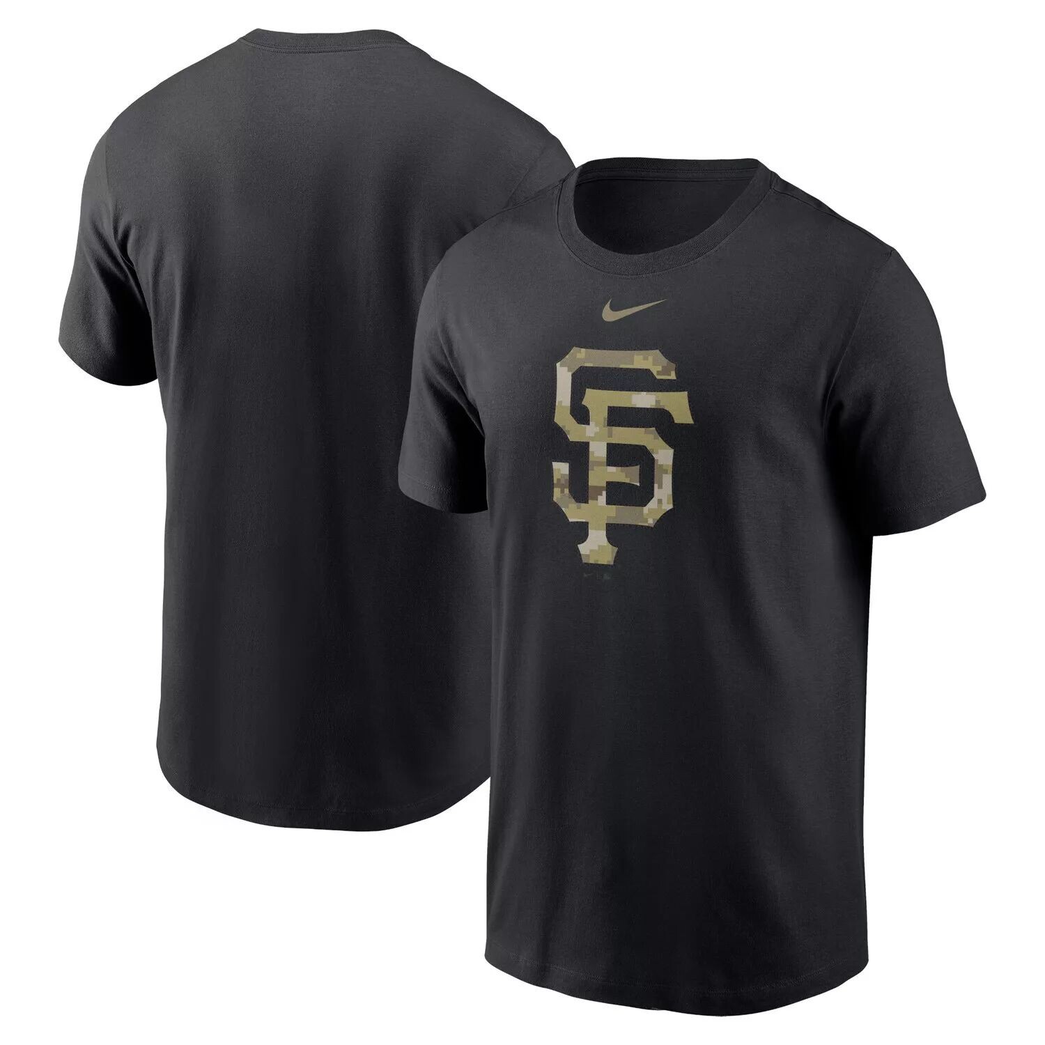 Мужская черная футболка с камуфляжным логотипом Nike San Francisco Giants Team, Черный
Мужская черная футболка с камуфляжным логотипом Nike San Francisco Giants Team, Черный