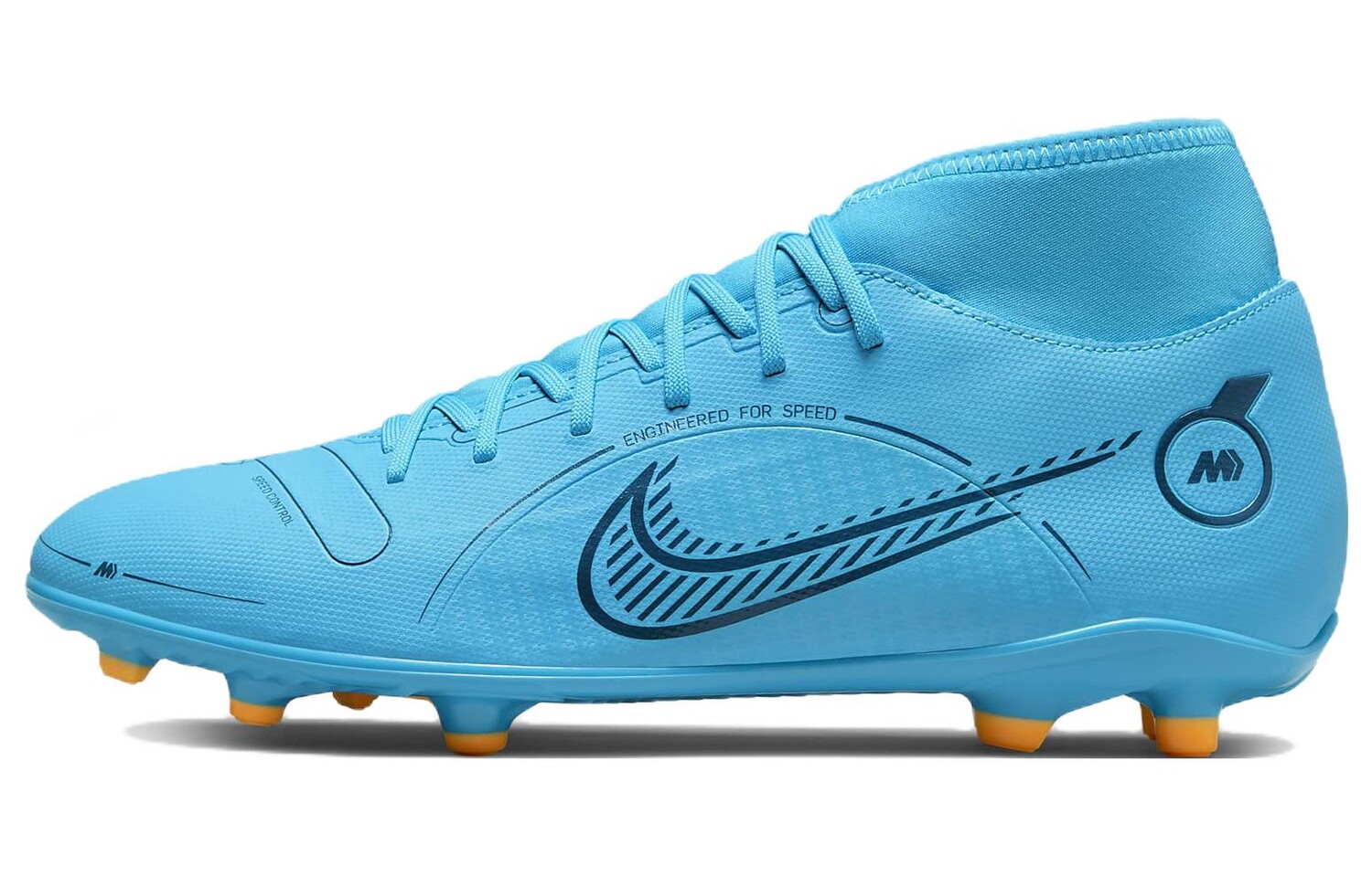 Футбольные бутсы Mercurial Superfly 8 мужские среднего размера, синие/черные/желтые Nike
Футбольные бутсы Mercurial Superfly 8 мужские среднего размера, синие/черные/желтые Nike