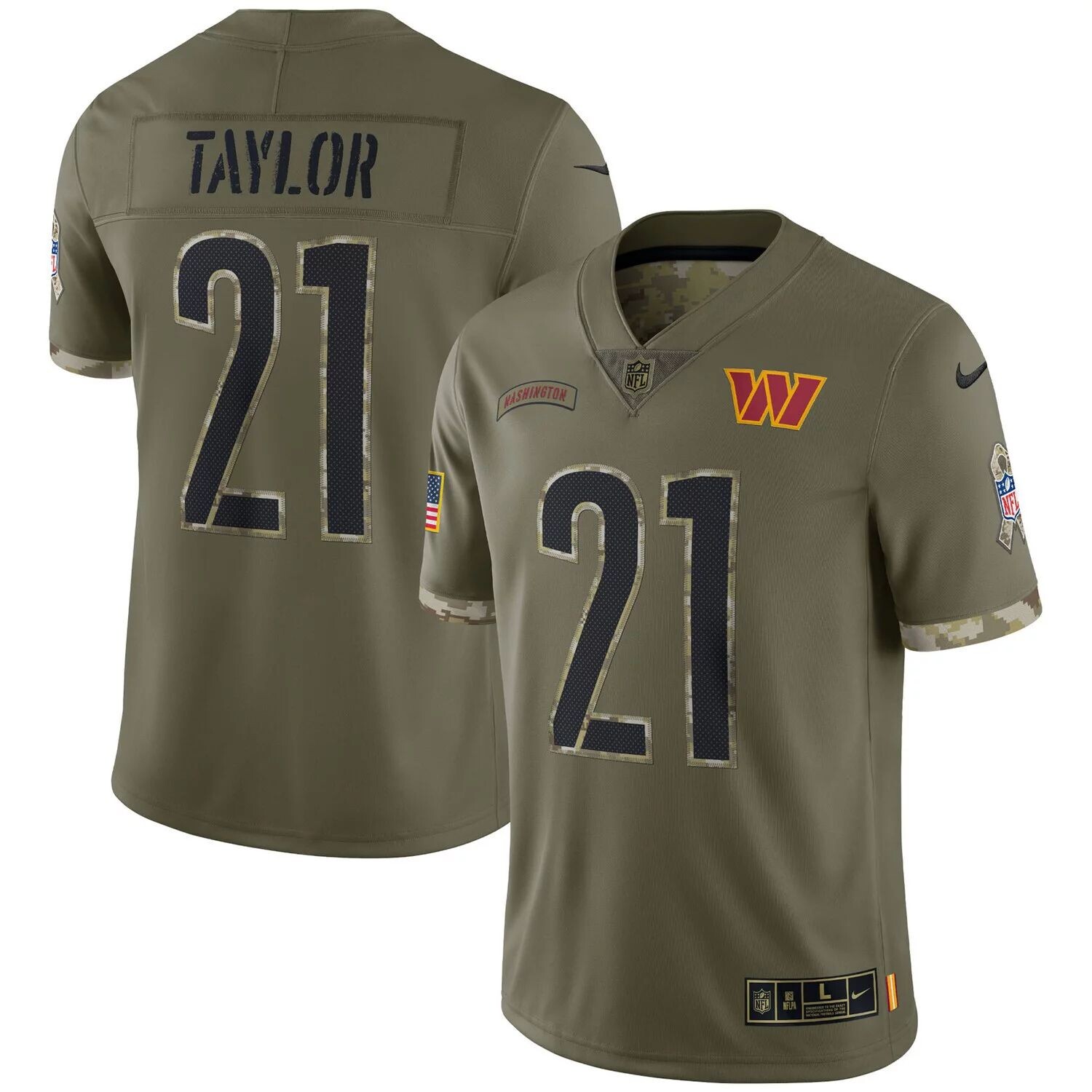 Мужская майка Nike Sean Taylor Olive Washington Commanders 2022 Salute To Service Retired Player Limited
Мужская майка Nike Sean Taylor Olive Washington Commanders 2022 Salute To Service Retired Player Limited
