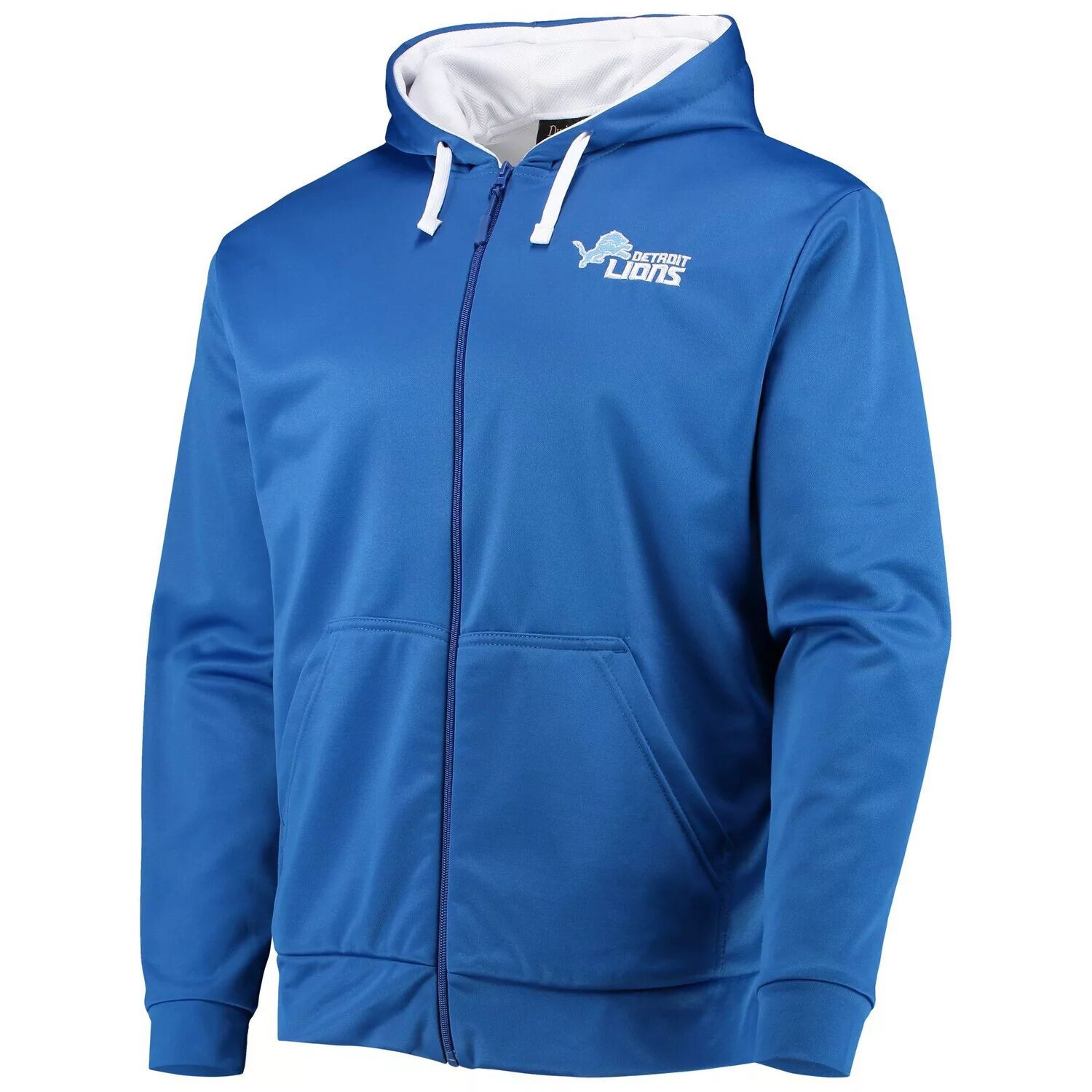 Мужская толстовка с молнией во всю длину Dunbrooke Blue/White Detroit Lions Apprentice
Мужская толстовка с молнией во всю длину Dunbrooke Blue/White Detroit Lions Apprentice