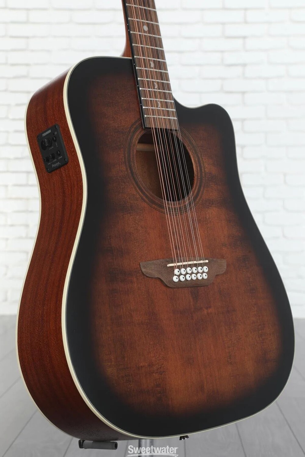 12-струнная акусто-электрическая гитара Luna Art Vintage - Distressed Vintage Brownburst
12-струнная акусто-электрическая гитара Luna Art Vintage - Distressed Vintage Brownburst