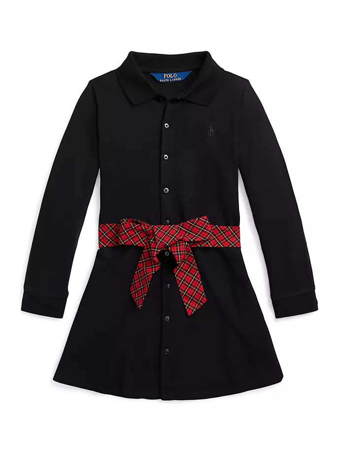 Клетчатое оксфордское платье для маленьких девочек и девочек Polo Ralph Lauren, черный
Клетчатое оксфордское платье для маленьких девочек и девочек Polo Ralph Lauren, черный