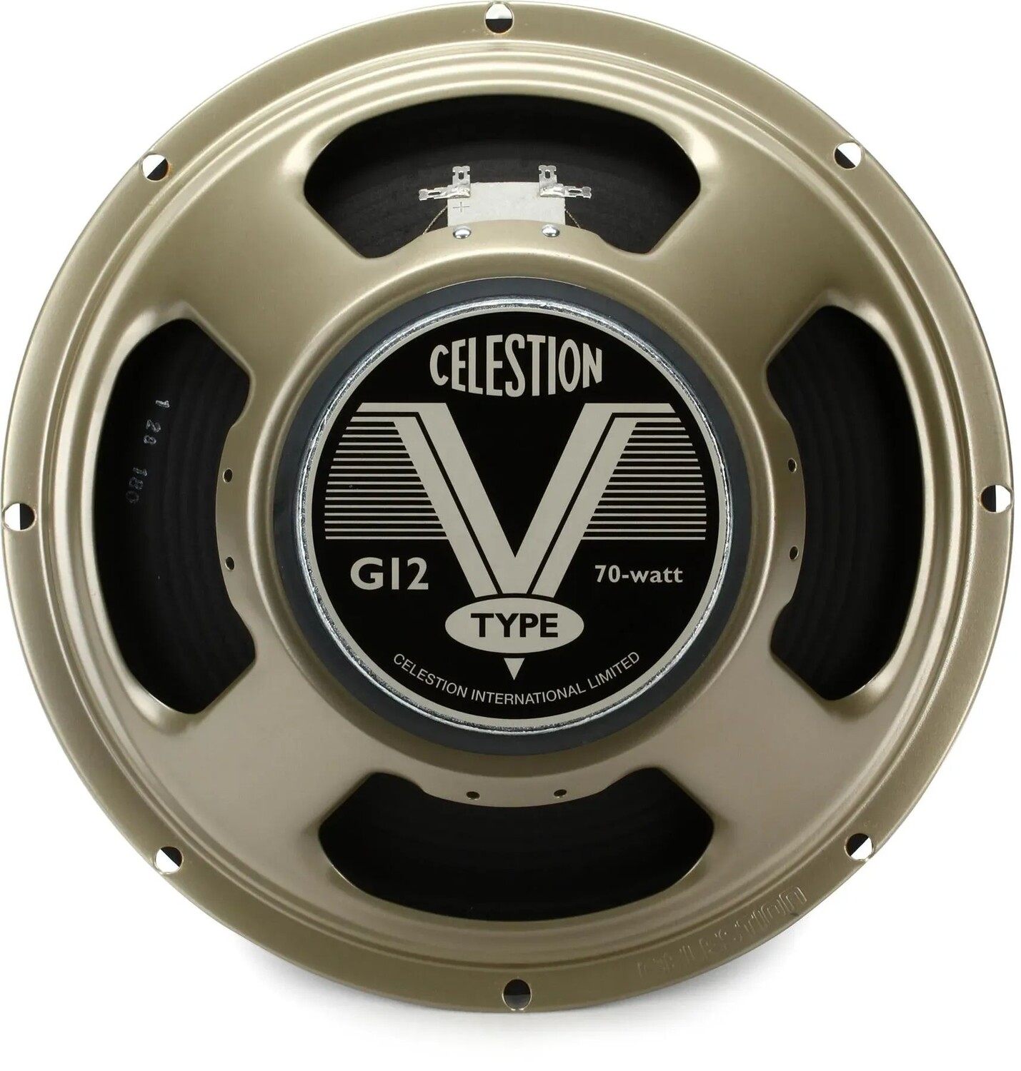 Celestion G12 V-Type 12-дюймовый сменный динамик для гитарного усилителя мощностью 70 Вт — 8 Ом
Celestion G12 V-Type 12-дюймовый сменный динамик для гитарного усилителя мощностью 70 Вт — 8 Ом