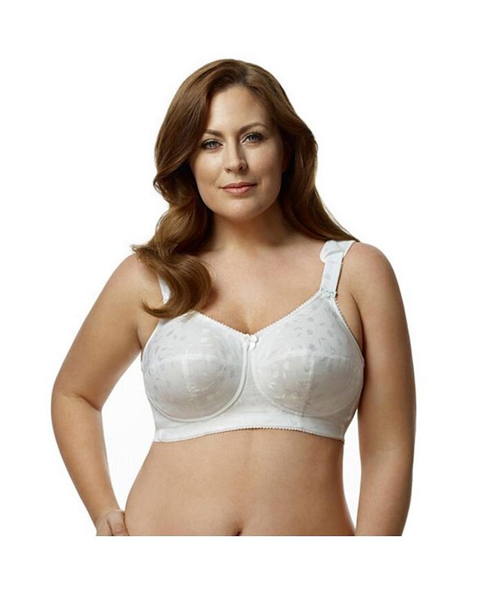 Женский бюстгальтер с мягкими чашками Super Curves и полным покрытием Elila, белый
Женский бюстгальтер с мягкими чашками Super Curves и полным покрытием Elila, белый