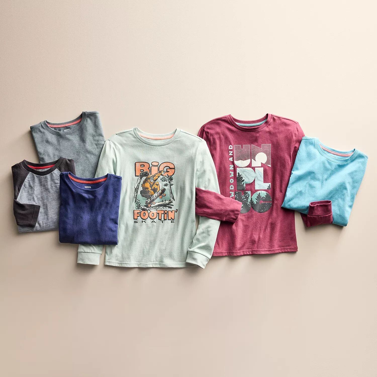 Однотонная футболка Sonoma Goods For Life для мальчиков 8–20 лет на каждый день с длинными рукавами Sonoma Goods For Life
Однотонная футболка Sonoma Goods For Life для мальчиков 8–20 лет на каждый день с длинными рукавами Sonoma Goods For Life