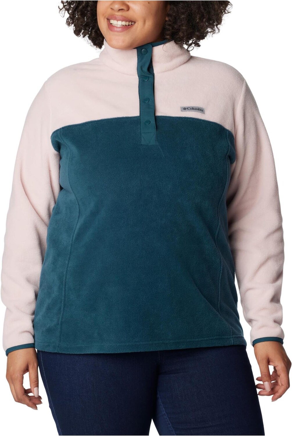 Куртка Plus Size Benton Springs 12 Snap Pullover Columbia, цвет Night Wave/Dusty Pink/Night Wave
Куртка Plus Size Benton Springs 12 Snap Pullover Columbia, цвет Night Wave/Dusty Pink/Night Wave