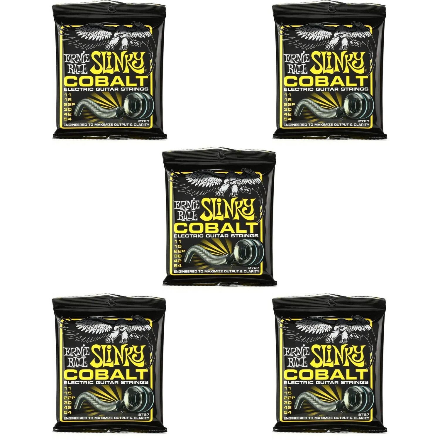 Струны для электрогитары Ernie Ball 2727 Beefy Slinky Cobalt — .011-.054 (5 шт.)
Струны для электрогитары Ernie Ball 2727 Beefy Slinky Cobalt — .011-.054 (5 шт.)
