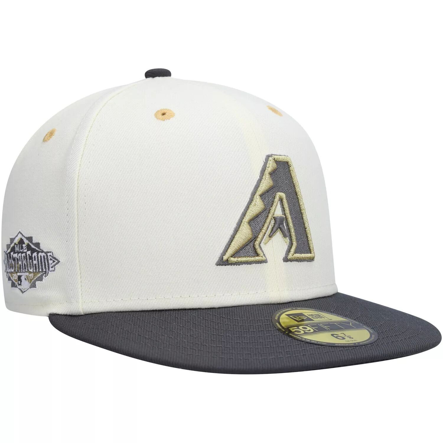 Мужская кепка New Era White/темно-серый Arizona Diamondbacks 2011 MLB All-Star Game Chrome 59FIFTY Облегающая шляпа
Мужская кепка New Era White/темно-серый Arizona Diamondbacks 2011 MLB All-Star Game Chrome 59FIFTY Облегающая шляпа