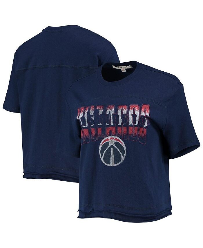 Женский темно-синий укороченный топ с градиентом Washington Wizards Junk Food, синий
Женский темно-синий укороченный топ с градиентом Washington Wizards Junk Food, синий