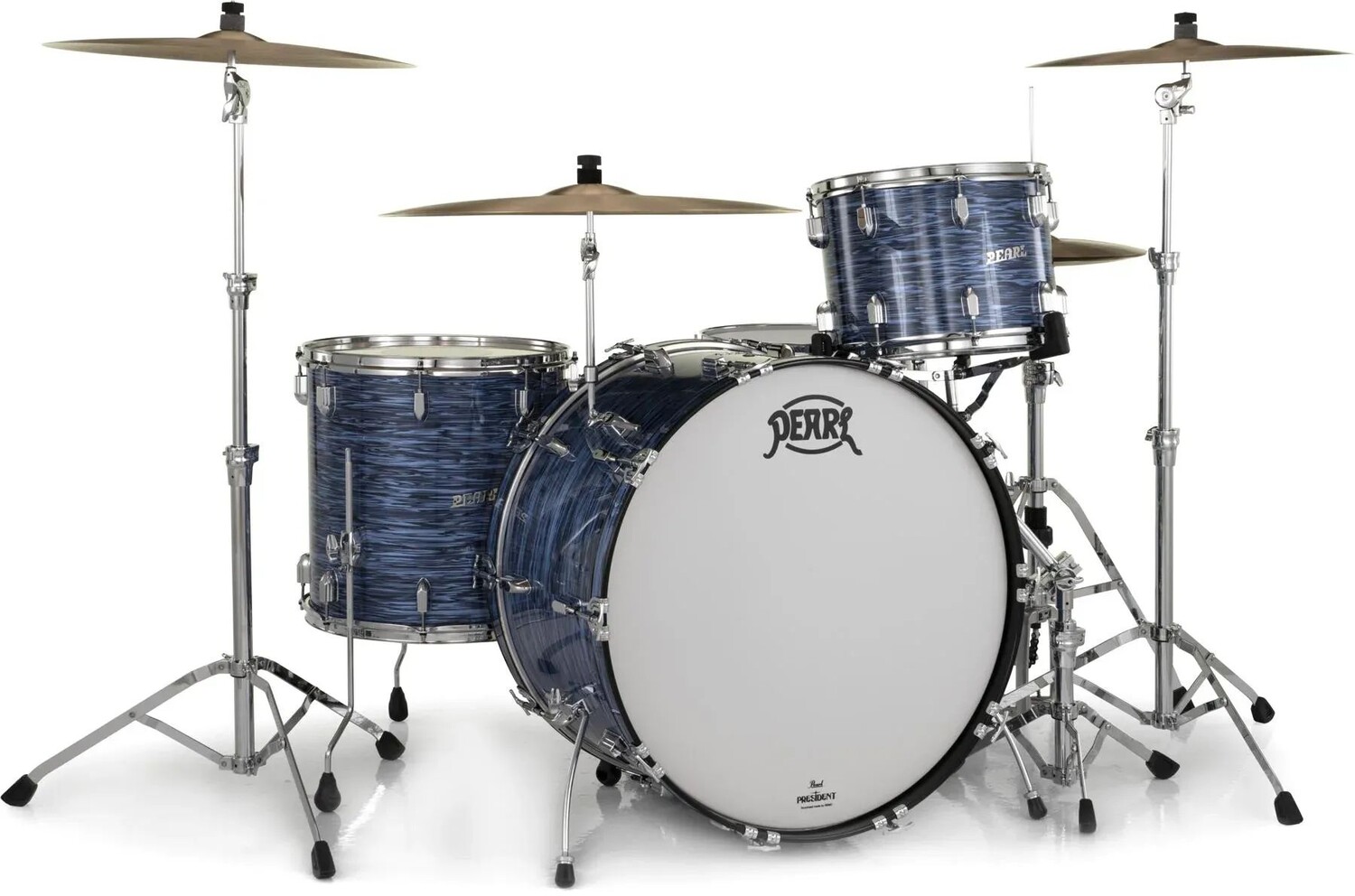 Набор из трех предметов Pearl President Series Deluxe PSD943XP/C — Ocean Ripple
Набор из трех предметов Pearl President Series Deluxe PSD943XP/C — Ocean Ripple