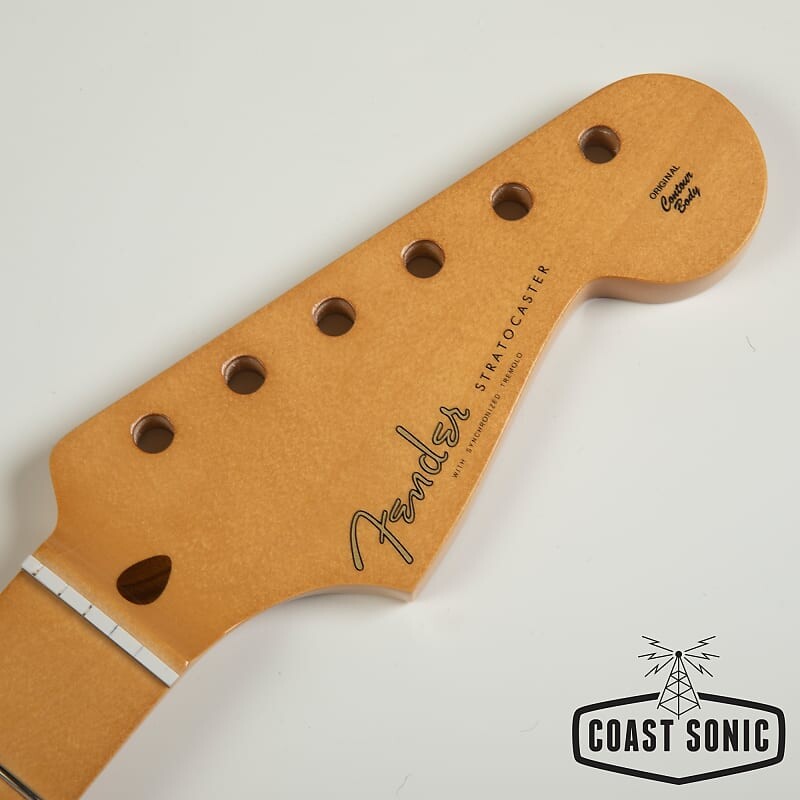 Гриф Stratocaster 50-х годов Fender Classic Series, мягкая V-образная форма Classic '50s Stratocaster Neck, Soft "V" Shape
Гриф Stratocaster 50-х годов Fender Classic Series, мягкая V-образная форма Classic '50s Stratocaster Neck, Soft "V" Shape