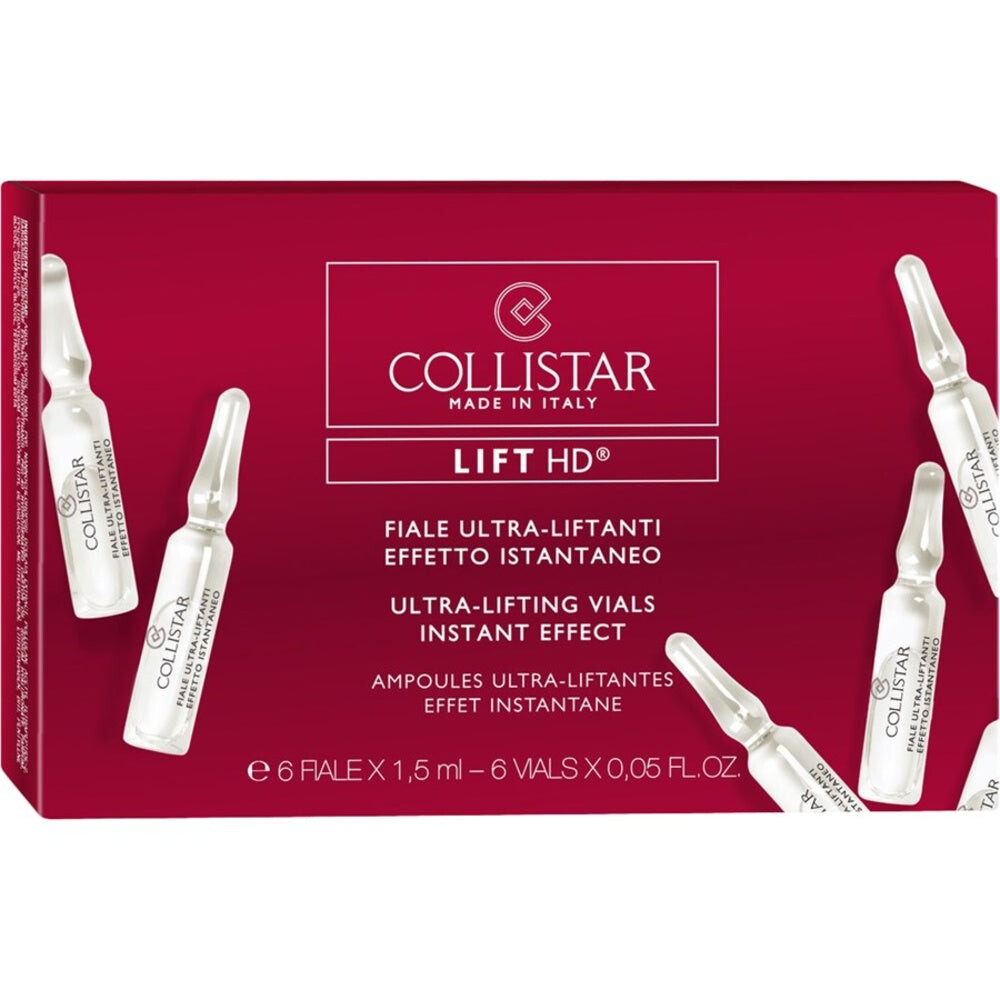 Collistar Lift HD Ultra Lifting Vials Ампулы Instant Effect с эффектом лифтинга 6x15мл
Collistar Lift HD Ultra Lifting Vials Ампулы Instant Effect с эффектом лифтинга 6x15мл