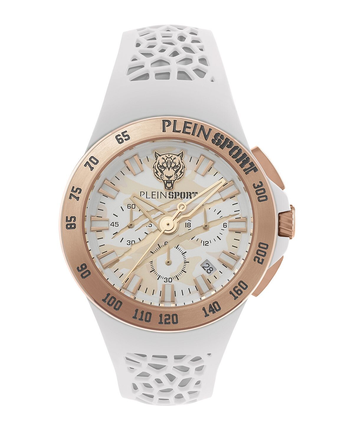 Мужские часы Thunderstorm Chrono с белым силиконовым ремешком, 43 мм Plein Sport
Мужские часы Thunderstorm Chrono с белым силиконовым ремешком, 43 мм Plein Sport
