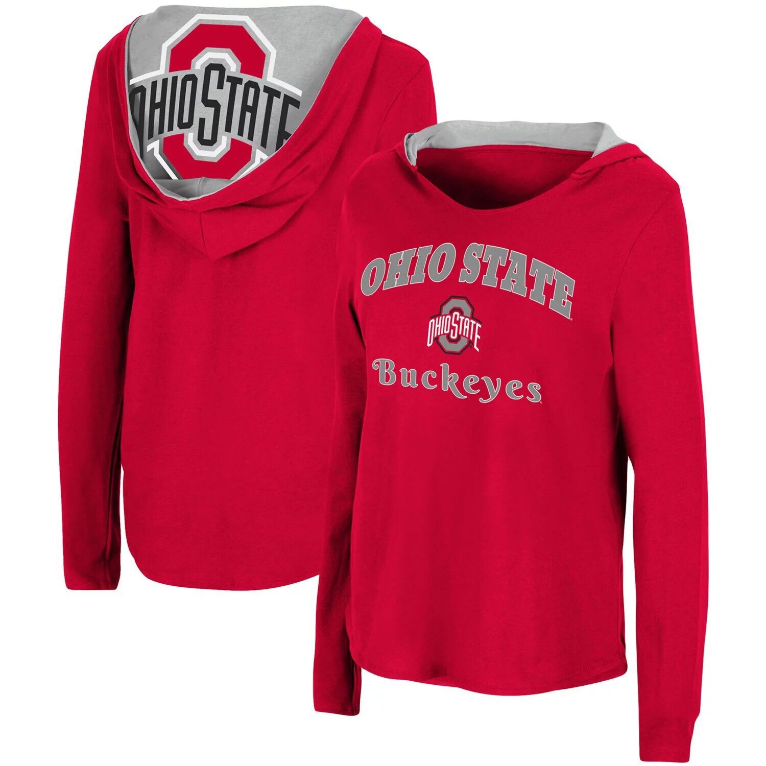 Женская толстовка с капюшоном Catalina Colosseum Scarlet Ohio State Buckeyes Catalina, футболка с длинными рукавами Colosseum
Женская толстовка с капюшоном Catalina Colosseum Scarlet Ohio State Buckeyes Catalina, футболка с длинными рукавами Colosseum