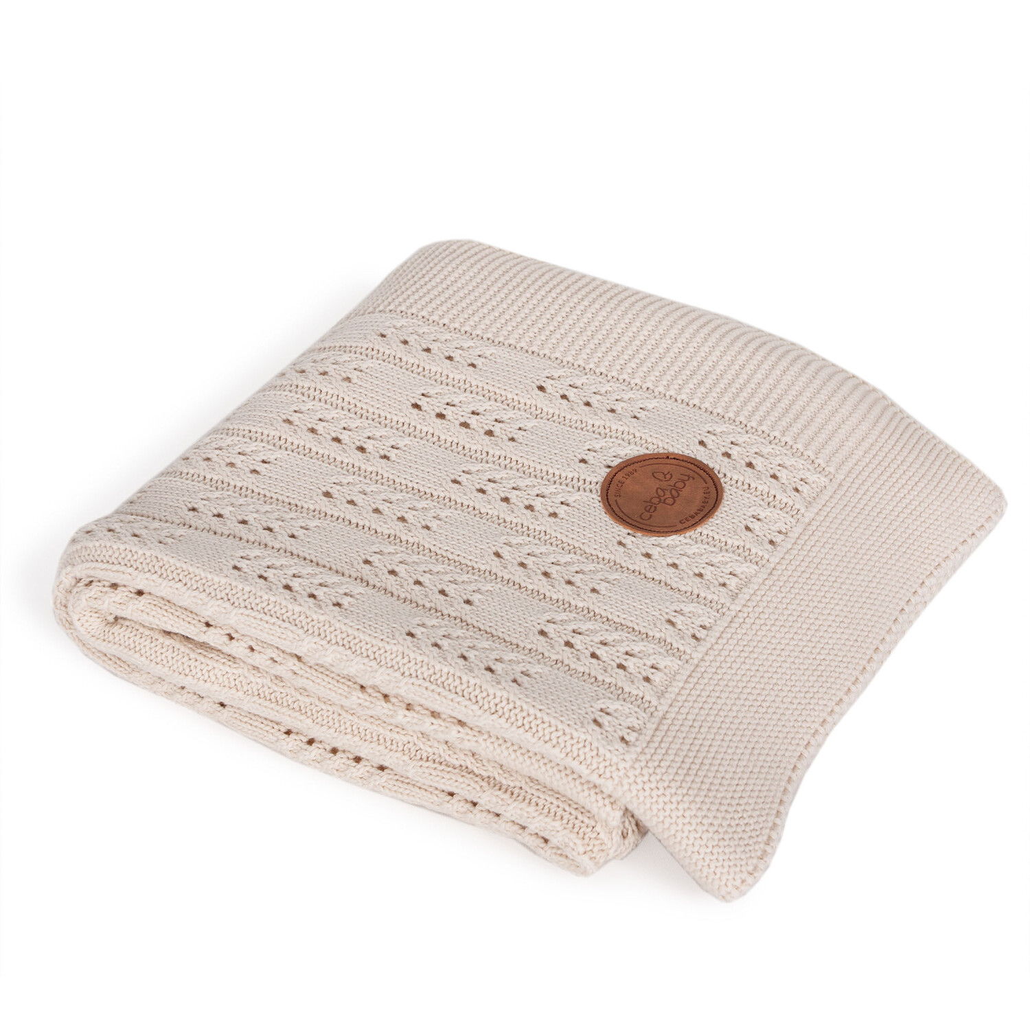Ceba Baby Basic Плед вязаный елочкой 90х90 см в подарочной упаковке бежевый, 1 шт.
Ceba Baby Basic Плед вязаный елочкой 90х90 см в подарочной упаковке бежевый, 1 шт.