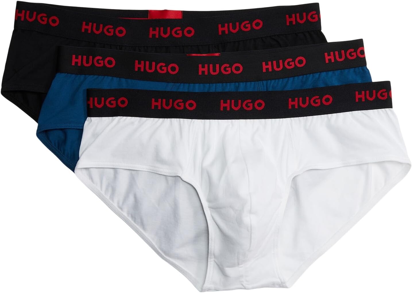 Комплект из 3 трусов-трусов HUGO для тройки BOSS, цвет Deep Black/Whale Blue/Crisp White
Комплект из 3 трусов-трусов HUGO для тройки BOSS, цвет Deep Black/Whale Blue/Crisp White