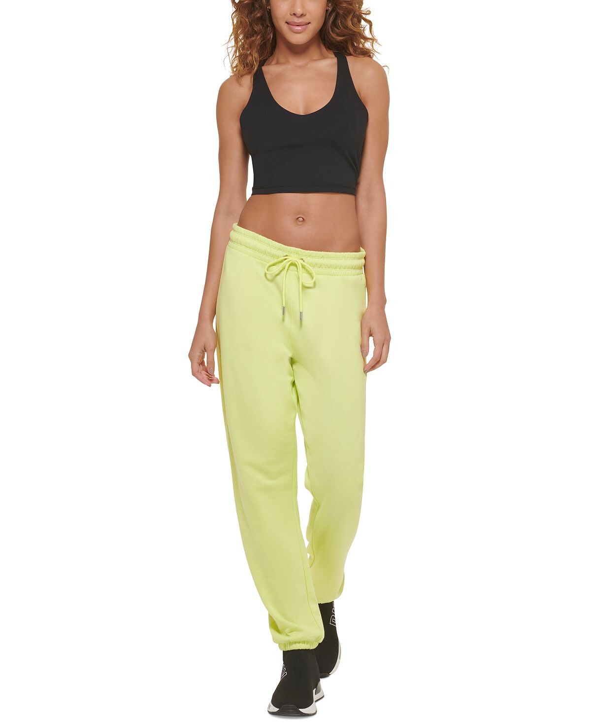Спортивные женские спортивные штаны с металлическим логотипом и кулиской DKNY, мульти
Спортивные женские спортивные штаны с металлическим логотипом и кулиской DKNY, мульти