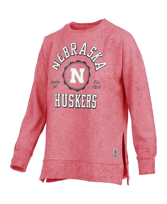 Женский пуловер-свитшот Scarlet Nebraska Huskers, вытертый на солнце, пуловер Bishop Pressbox, красный
Женский пуловер-свитшот Scarlet Nebraska Huskers, вытертый на солнце, пуловер Bishop Pressbox, красный