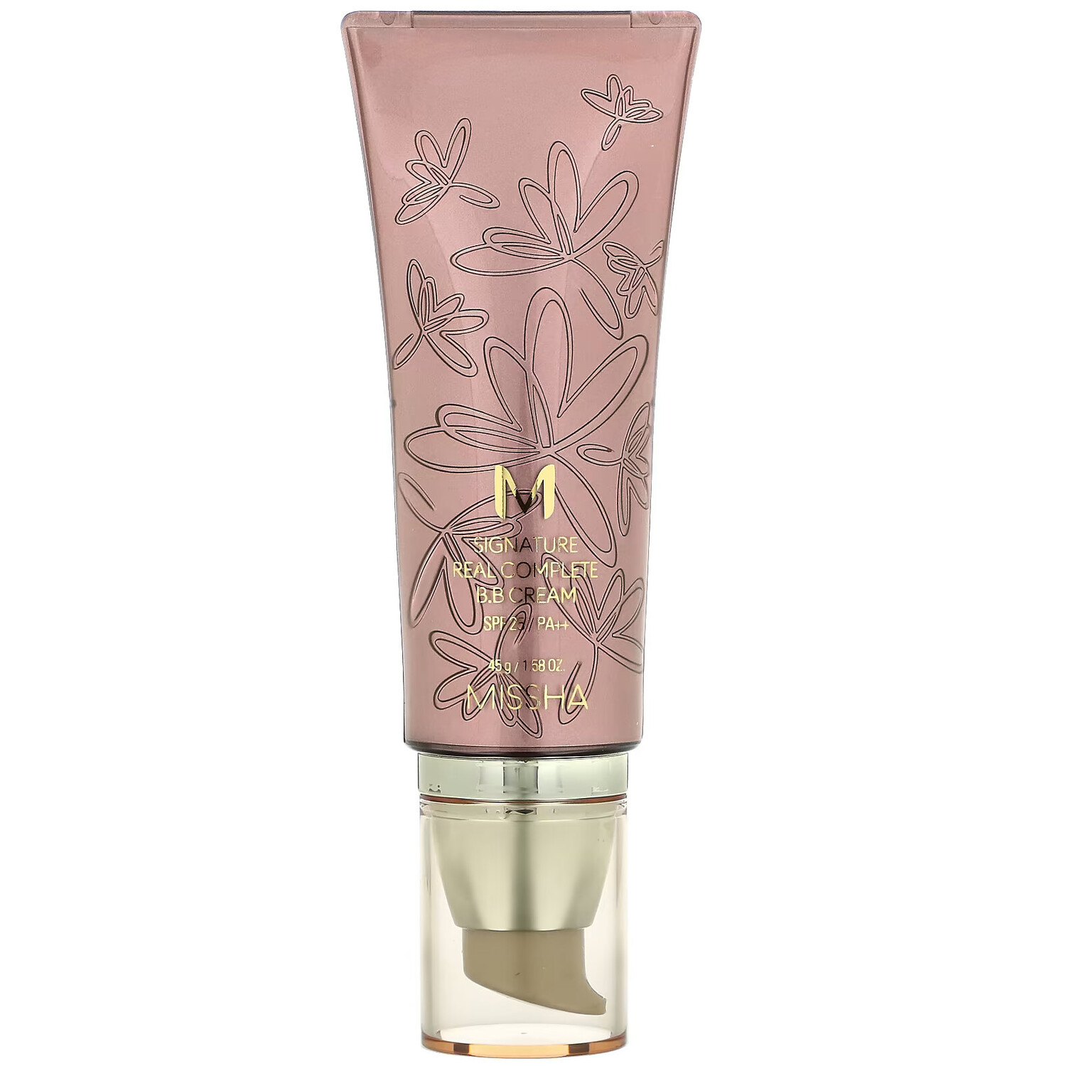 BB-крем Missha M Signature Real Complete SPF 25/PA оттенок № 23 бежевый с желтым подтоном, 45 г
BB-крем Missha M Signature Real Complete SPF 25/PA оттенок № 23 бежевый с желтым подтоном, 45 г