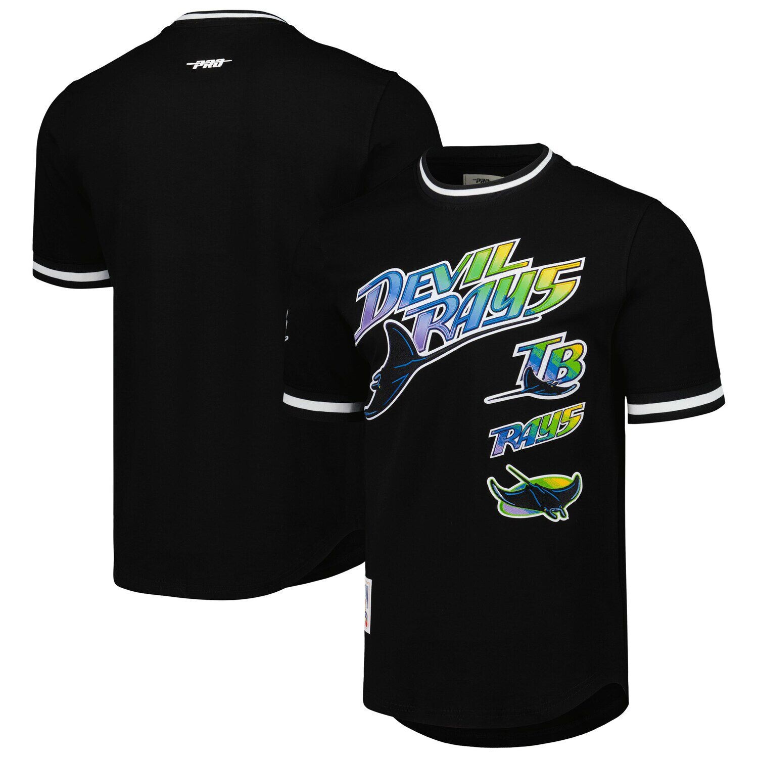 Мужская классическая футболка в стиле ретро Pro Standard Black Tampa Bay Rays Cooperstown Collection
Мужская классическая футболка в стиле ретро Pro Standard Black Tampa Bay Rays Cooperstown Collection
