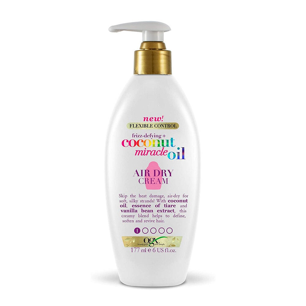 Organix Frizz-Defying + Coconut Miracle Oil Air Dry Cream для сухих и поврежденных волос 177мл
Organix Frizz-Defying + Coconut Miracle Oil Air Dry Cream для сухих и поврежденных волос 177мл