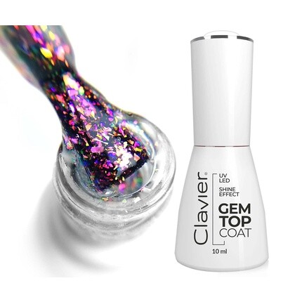 УФ-лак для ногтей GEM TOP COAT CLAVIER с блестящим глянцевым гелем для ногтей УФ-гель для дизайна ногтей Аметист
УФ-лак для ногтей GEM TOP COAT CLAVIER с блестящим глянцевым гелем для ногтей УФ-гель для дизайна ногтей Аметист