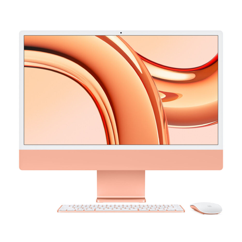 Моноблок Apple iMac 24'' М3 (2023), 8 CPU/10 GPU, 24ГБ/512ГБ, Gigabit Ethernet, Orange, английская клавиатура
Моноблок Apple iMac 24'' М3 (2023), 8 CPU/10 GPU, 24ГБ/512ГБ, Gigabit Ethernet, Orange, английская клавиатура