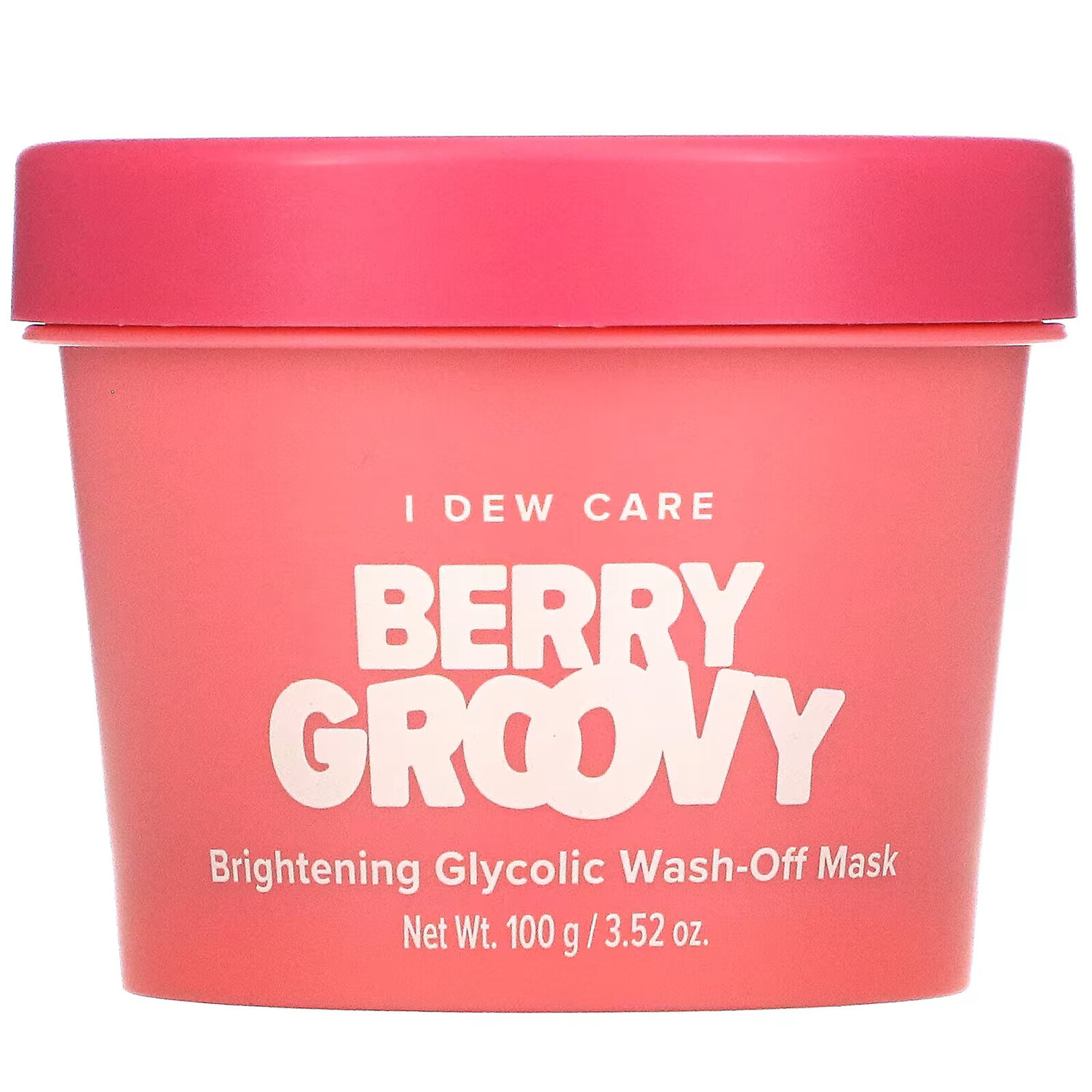 I Dew Care, Berry Groovy, осветляющая смываемая гликолевая маска для лица, 100 г (3,52 унции)
I Dew Care, Berry Groovy, осветляющая смываемая гликолевая маска для лица, 100 г (3,52 унции)