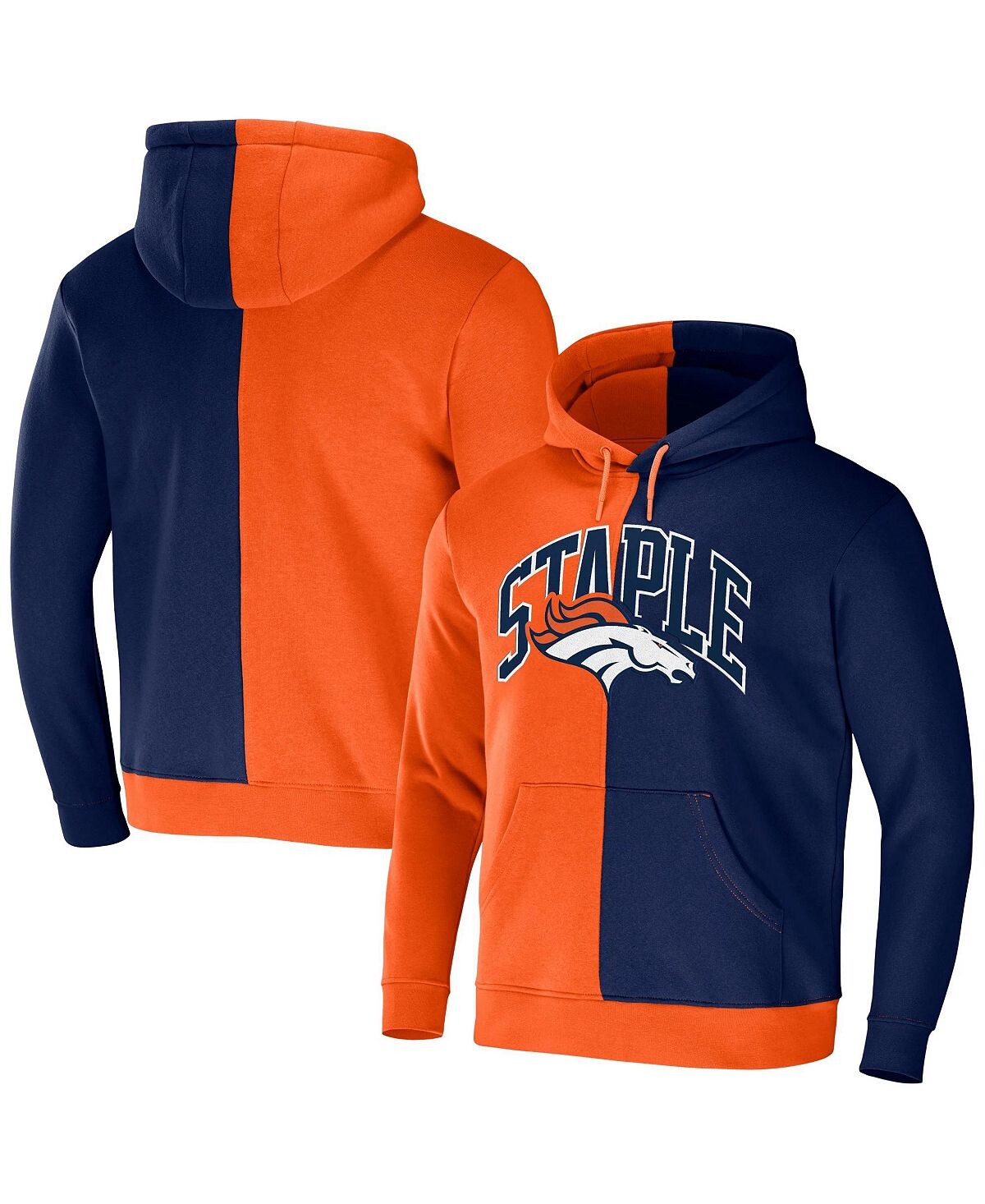 Мужская толстовка с капюшоном nfl x staple orange, blue denver broncos split logo NFL Properties, мульти
Мужская толстовка с капюшоном nfl x staple orange, blue denver broncos split logo NFL Properties, мульти