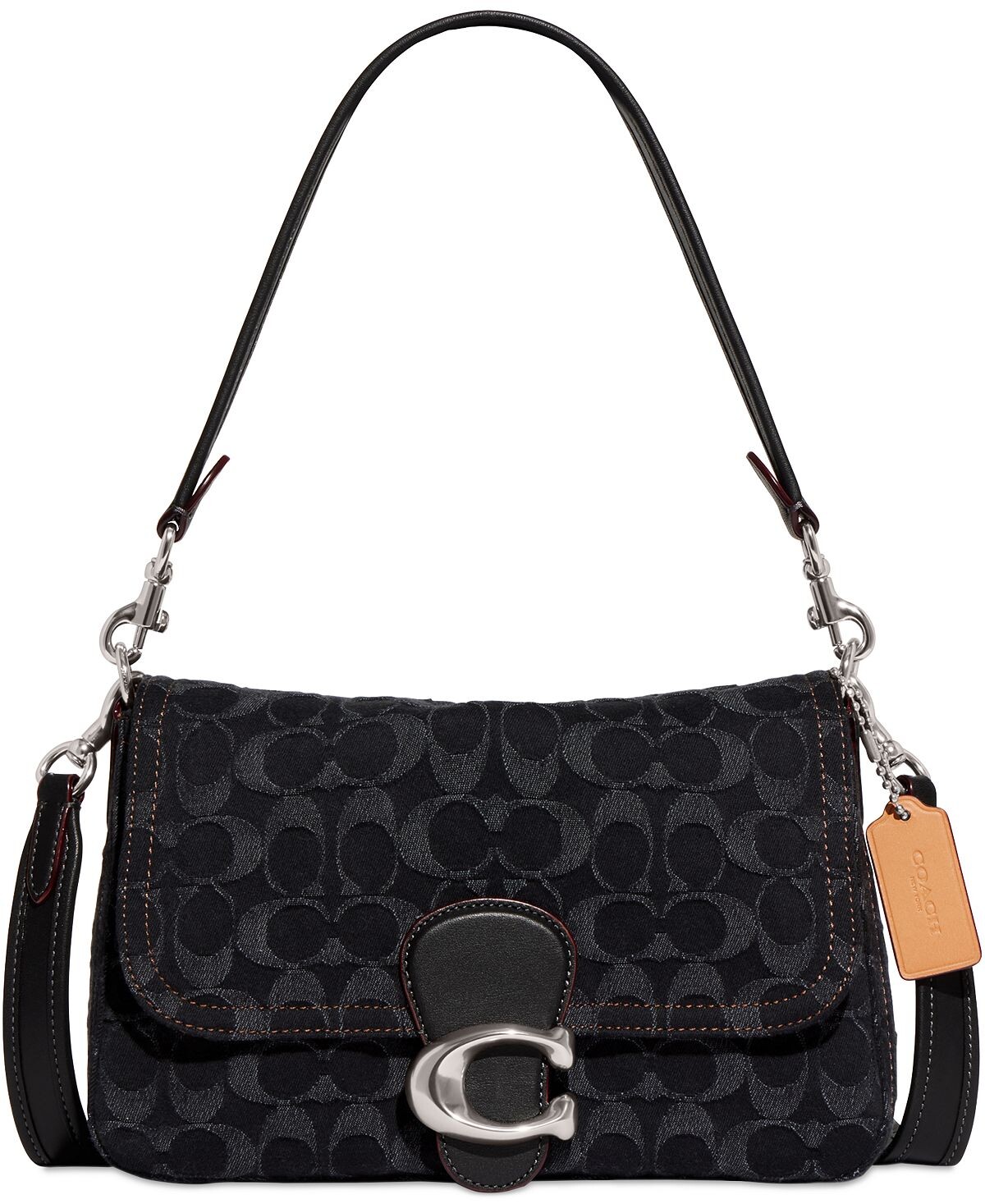 Маленькая сумка через плечо signature soft tabby из выстиранного денима COACH, мульти
Маленькая сумка через плечо signature soft tabby из выстиранного денима COACH, мульти
