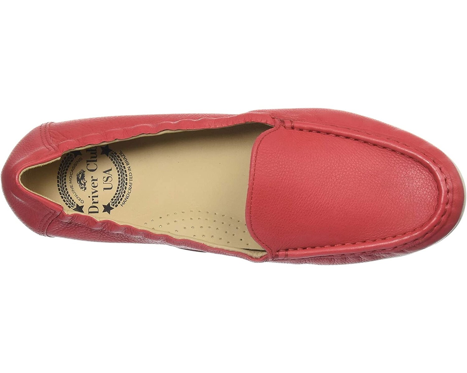 Лоферы Women's Leather Made in Brazil Venetian Scrunch Back Loafer Flat Driver Club USA, клубничная наппа мягкая
Лоферы Women's Leather Made in Brazil Venetian Scrunch Back Loafer Flat Driver Club USA, клубничная наппа мягкая