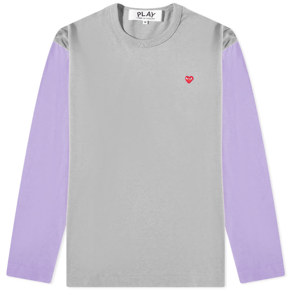 Футболка Comme des Garcons Play Long Sleeve Small Red Heart Bi-Colour, Серый, Футболка Comme des Garcons Play Long Sleeve Small Red Heart Bi-Colour
Футболка Comme des Garcons Play Long Sleeve Small Red Heart Bi-Colour, Серый, Футболка Comme des Garcons Play Long Sleeve Small Red Heart Bi-Colour