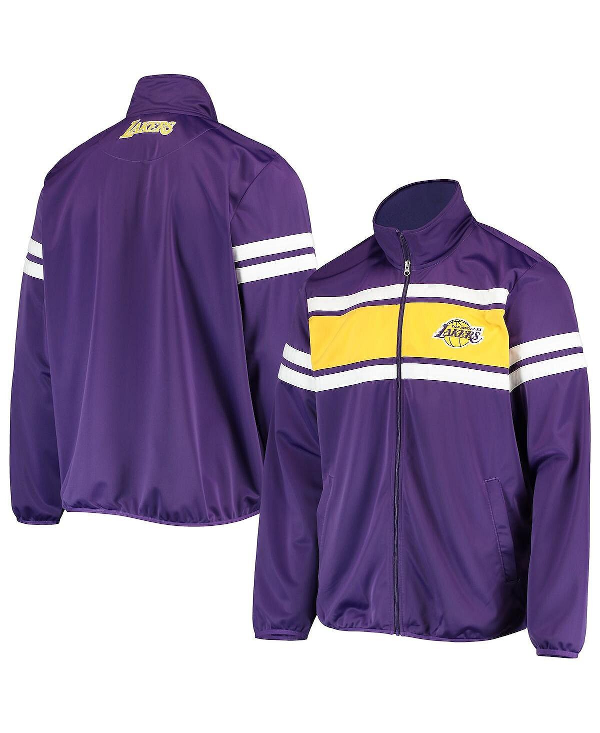 Мужская фиолетовая спортивная куртка los angeles lakers power pitcher с молнией во всю длину G-III Sports by Carl Banks, фиолетовый
Мужская фиолетовая спортивная куртка los angeles lakers power pitcher с молнией во всю длину G-III Sports by Carl Banks, фиолетовый