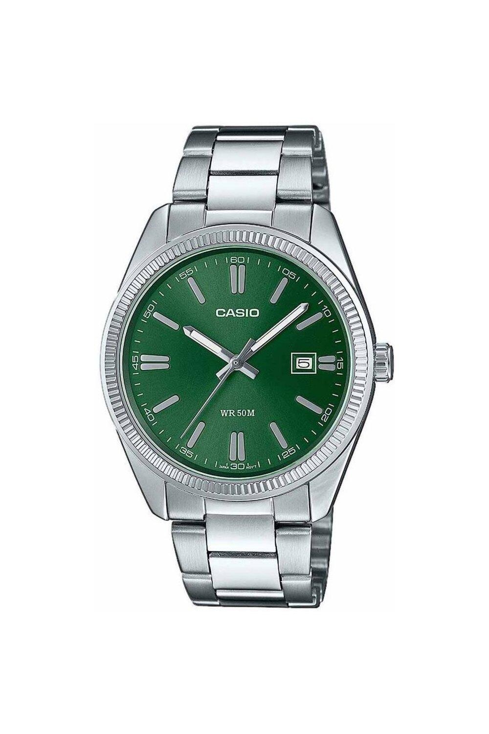 Классические аналоговые часы Mtp Vintage из нержавеющей стали — Mtp-1302Pd-3Avef Casio, зеленый
Классические аналоговые часы Mtp Vintage из нержавеющей стали — Mtp-1302Pd-3Avef Casio, зеленый