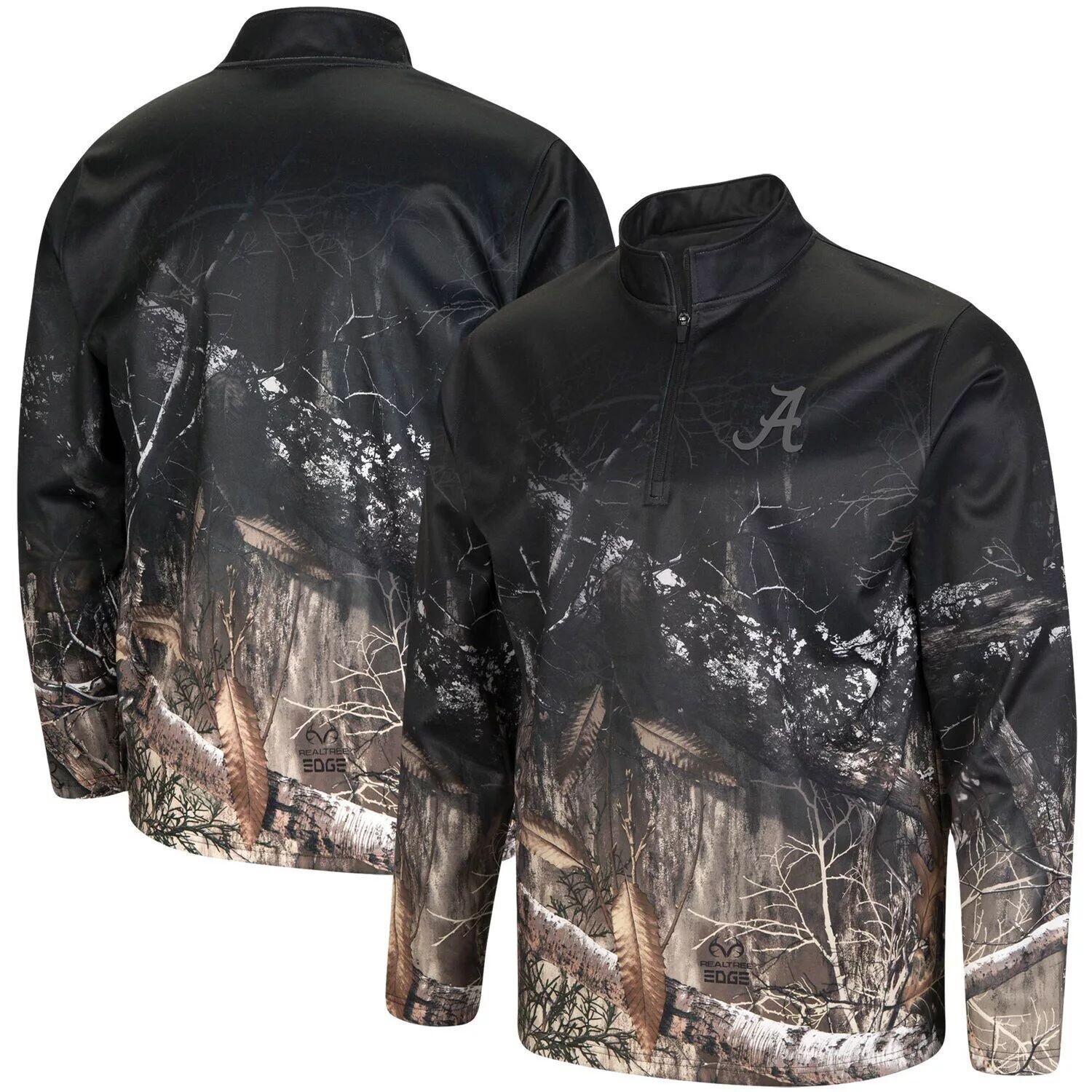 Мужская куртка с молнией четверти черного цвета/Realtree Camo Alabama Crimson Tide Creek Colosseum, Черный
Мужская куртка с молнией четверти черного цвета/Realtree Camo Alabama Crimson Tide Creek Colosseum, Черный