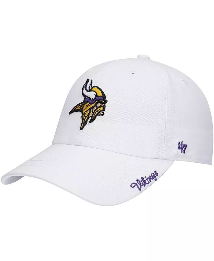 Женская белая регулируемая кепка с логотипом Minnesota Vikings Miata '47 '47 Brand, белый
Женская белая регулируемая кепка с логотипом Minnesota Vikings Miata '47 '47 Brand, белый