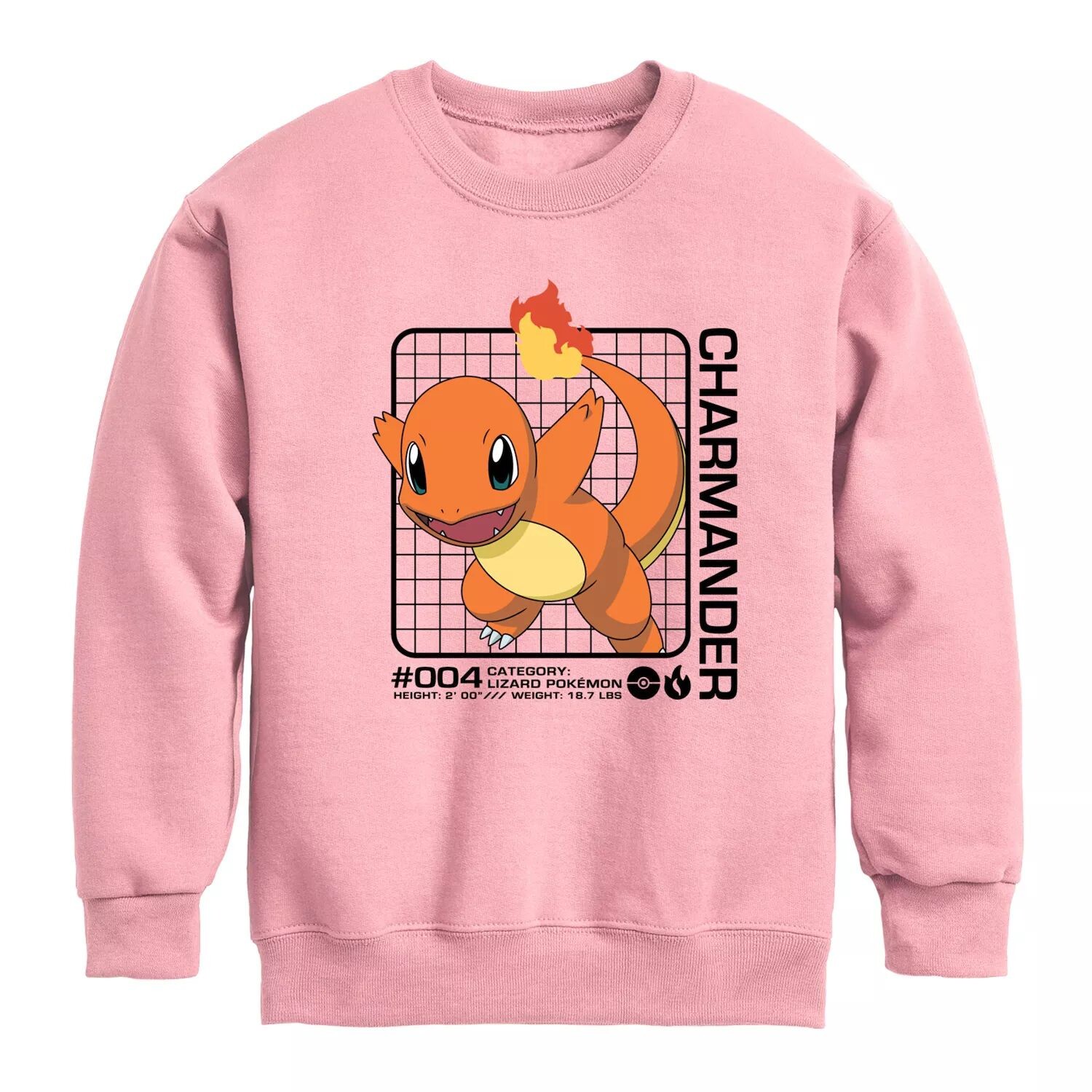 Флисовая толстовка с рисунком Pokemon Charmander Stats для мальчиков 8–20 лет Licensed Character, розовый
Флисовая толстовка с рисунком Pokemon Charmander Stats для мальчиков 8–20 лет Licensed Character, розовый