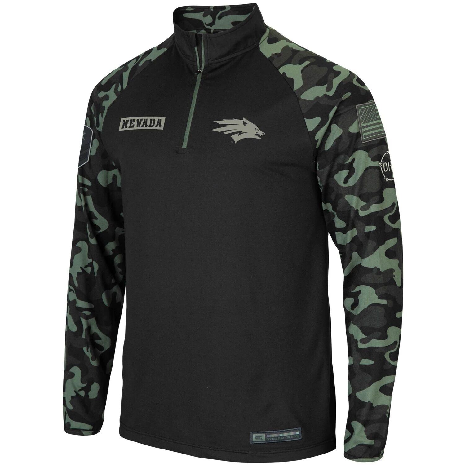Мужская черная куртка Nevada Wolf Pack OHT Military Appreciation Take Flight с молнией четверть реглан Colosseum
Мужская черная куртка Nevada Wolf Pack OHT Military Appreciation Take Flight с молнией четверть реглан Colosseum