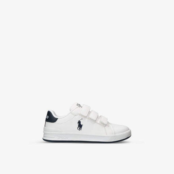 Кожаные низкие кроссовки Boys' Heritage Courts II EZ с вышитым логотипом для 4–9 лет Polo Ralph Lauren, белый
Кожаные низкие кроссовки Boys' Heritage Courts II EZ с вышитым логотипом для 4–9 лет Polo Ralph Lauren, белый