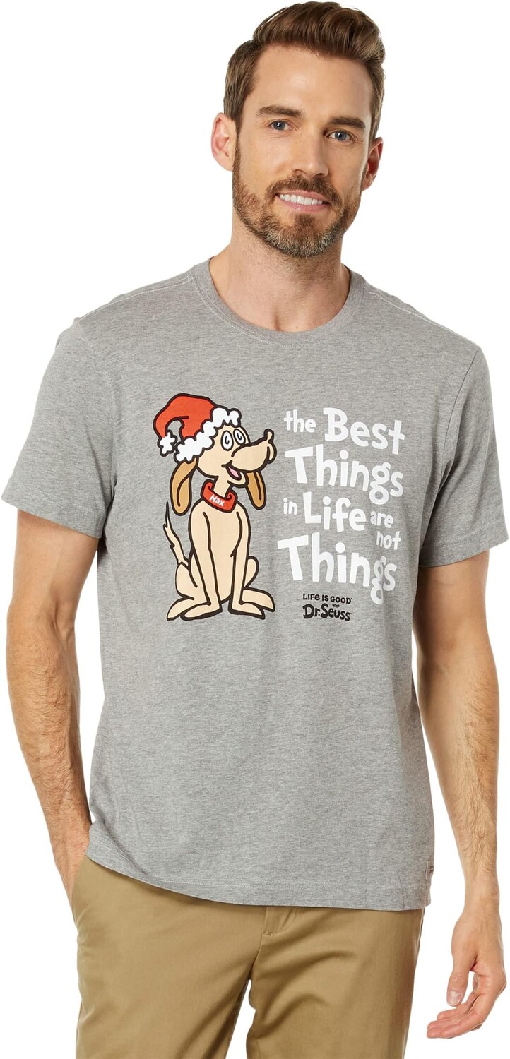 Футболка Best Things Max с коротким рукавом Crusher Life is Good, цвет Heather Gray
Футболка Best Things Max с коротким рукавом Crusher Life is Good, цвет Heather Gray