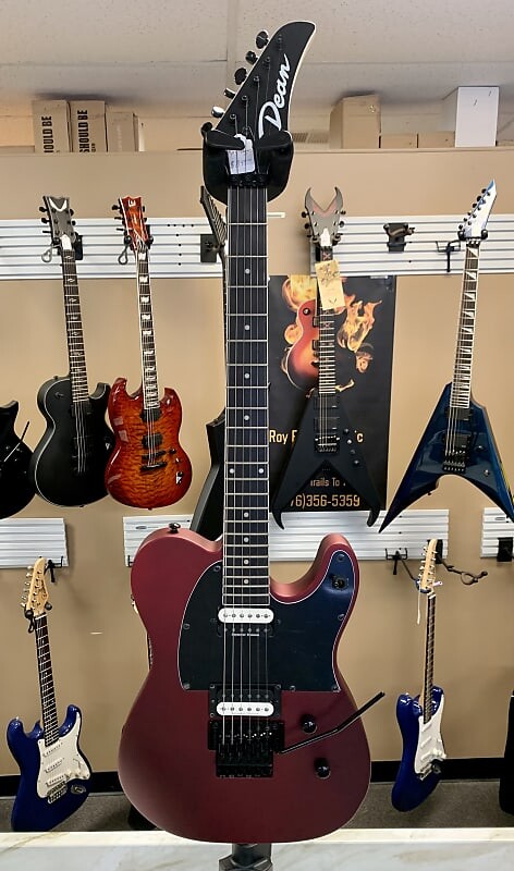 Электрогитара Dean NashVegas Select Floyd Electric Guitar Metallic Crimson Satin NV SEL F MRS
Электрогитара Dean NashVegas Select Floyd Electric Guitar Metallic Crimson Satin NV SEL F MRS