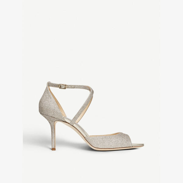 Босоножки Emsy с открытым носком и блестящей кожей на каблуке Jimmy Choo, цвет platinum ice
Босоножки Emsy с открытым носком и блестящей кожей на каблуке Jimmy Choo, цвет platinum ice