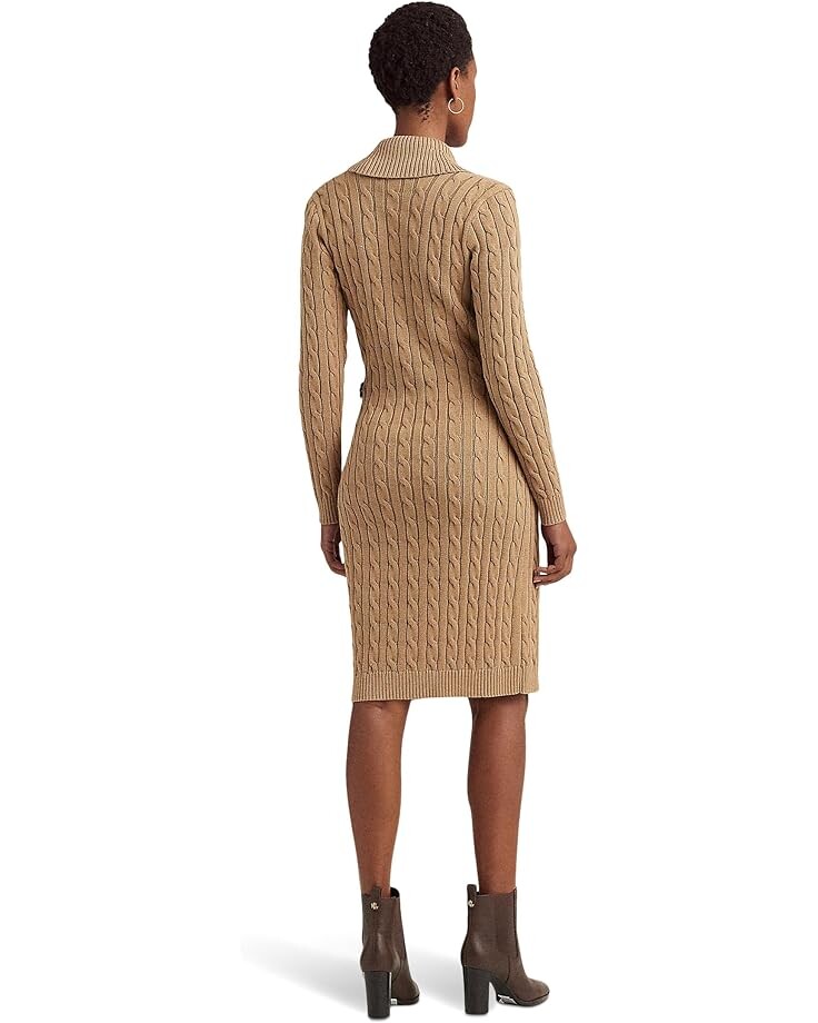 Платье LAUREN Ralph Lauren Cable-Knit Buckle-Trim Sweater Dress, цвет Classic Camel
Платье LAUREN Ralph Lauren Cable-Knit Buckle-Trim Sweater Dress, цвет Classic Camel