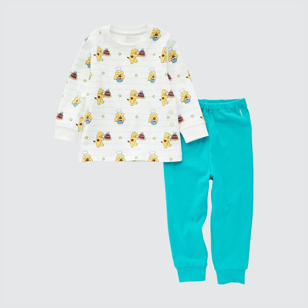Пижама Uniqlo Infant Picture Book Collaboration Series с длинными рукавами, зеленый
Пижама Uniqlo Infant Picture Book Collaboration Series с длинными рукавами, зеленый