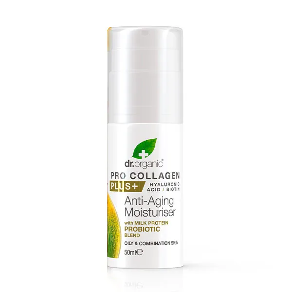 Успокаивающий увлажняющий крем Pro Collagen Plus+ Con Proteína De Leche Dr. Organic, 50 ml
Успокаивающий увлажняющий крем Pro Collagen Plus+ Con Proteína De Leche Dr. Organic, 50 ml