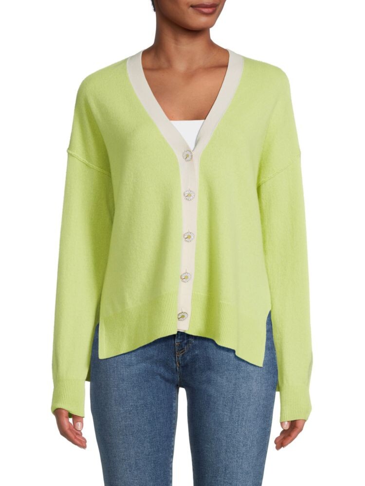 Кашемировый кардиган с контрастной отделкой In2 By In Cashmere, цвет Green White
Кашемировый кардиган с контрастной отделкой In2 By In Cashmere, цвет Green White