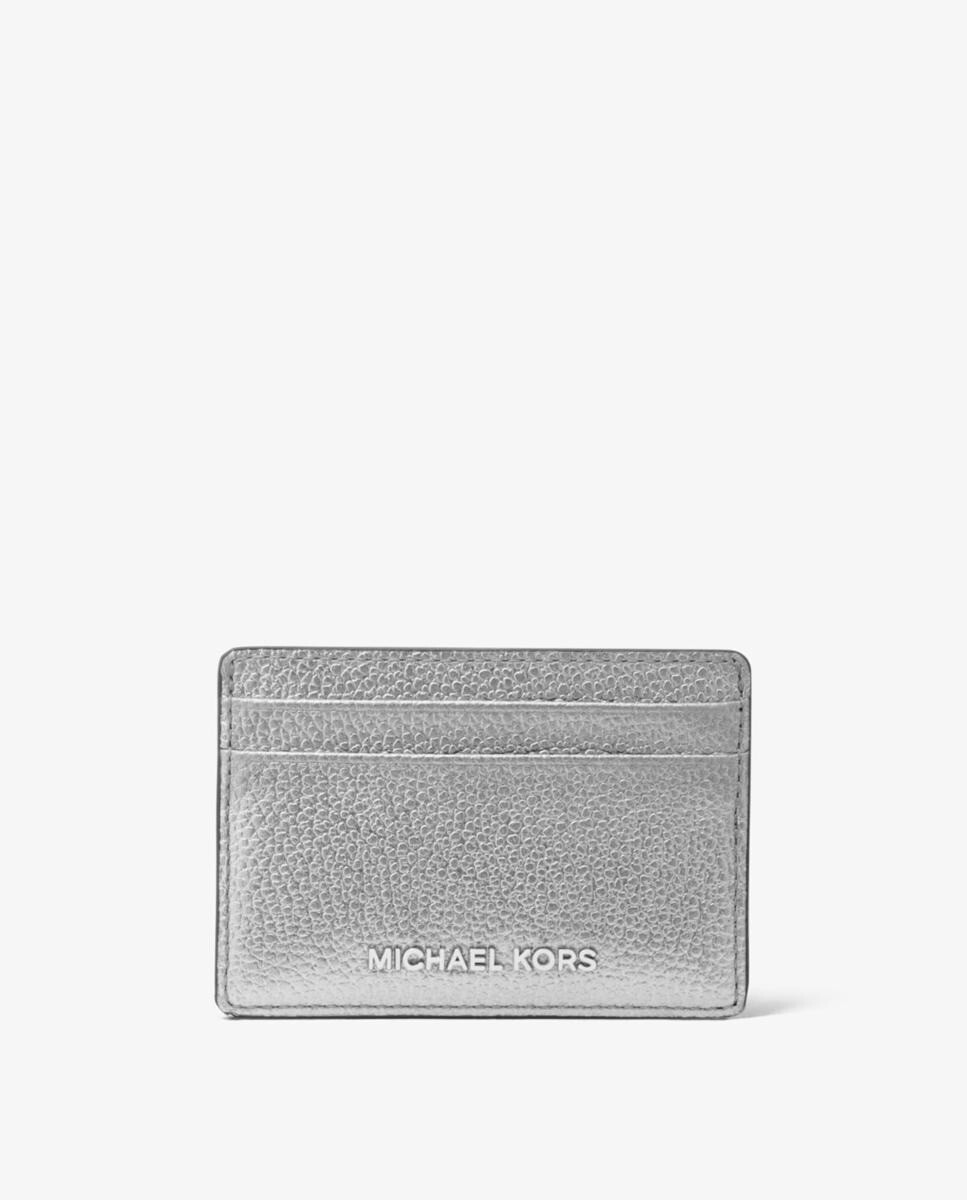 Женская кожаная визитница Michael Michael Kors серебристого металлика Michael Michael Kors, серебро
Женская кожаная визитница Michael Michael Kors серебристого металлика Michael Michael Kors, серебро